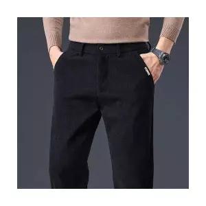 남성 데일리 바지 면린넨 겨울 캐주얼 기모 일자 도톰 프리미엄 다올4