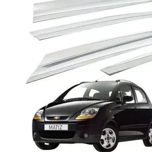 [셀러에이드]올뉴마티즈 크롬 썬바이저 차량용 윈도우 진흥 4P