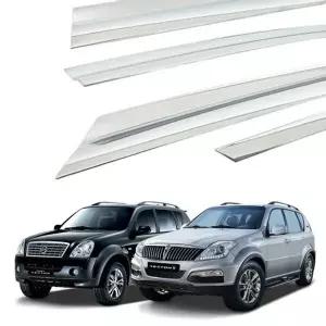 [셀러에이드]렉스턴 W 크롬 썬바이저 차량용 윈도우 창문 진흥 4P