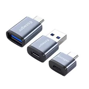 Essager C타입 USB3.0 메탈 변환젠더 Type-C OTG