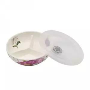 밀폐용기 찬기 세트 2P 본차이나 3구 반찬통 유리반찬통