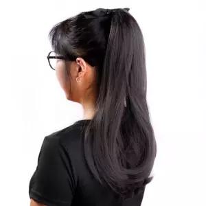 롱 웨이브 포니테일 가발 긴머리 부분 집게핀 긴머리가발 집게가발 묶은 머리가발집게핀