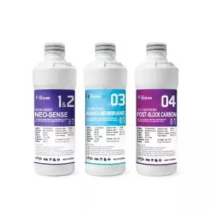 [필터탑스][호환] 바디프랜드 웰니스 W냉온정수기 BF-ESCW01-W 교체용 정수기 필터 1회관리세트