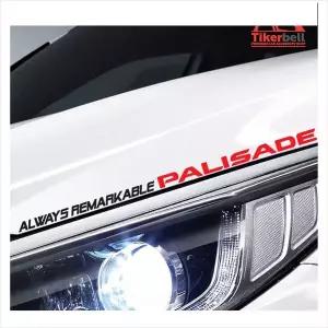 D24 팰리세이드호환 슬로건 로고 데칼스티커 주문제작 포인트스티커