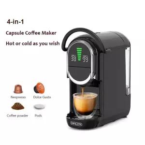 캡슐 커피 메이커 완전 자동 에스프레소 머신 가정용 파우더