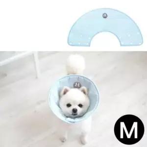 [반려] 소다 강아지 카라 M 블루 넥카라