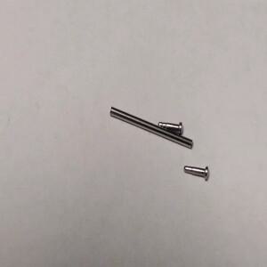 스트랩 걸쇠 8mm ~ 27mm T2480용 마찰 핀이 있는 1.2mm 두꺼운 시계 팔찌 버클 고정 튜브