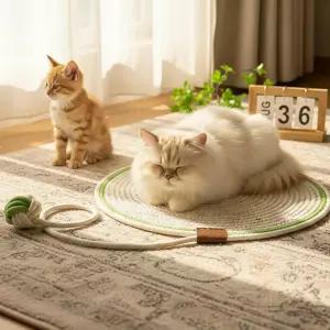고양이 장난감 스크래처 매트 강아지 러그 카페트