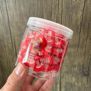 100개/박스 실험실용 플라스틱 주사기 필터 다양한 멤브레인 포함