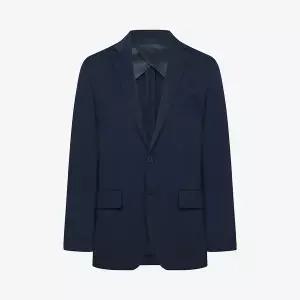 [롯데백화점]지이크 S/S 럭셔리 네이비 그레이 체크 다이나믹 수트 4 종 택 1 PK9999