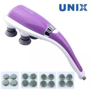 유닉스 바이브바인 진동 핸드 안마기 UHM-3900[교체봉4종][공식대리점] 손 어깨 등 종아리 마사지기