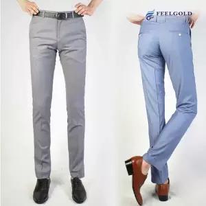 [필골드]C612-3nC615-3 여름 스판 슬림노턱 남성정장팬츠