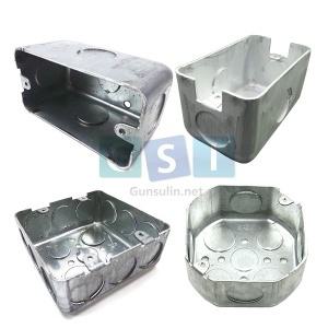 전기복스/철/스위치/승압용/콘센트 매립/사각/팔각