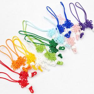 국화매듭끈 A 소/대 10색상 장신구줄 전통끈 매듭 한복 복주머니 명절 선물 장식 답례