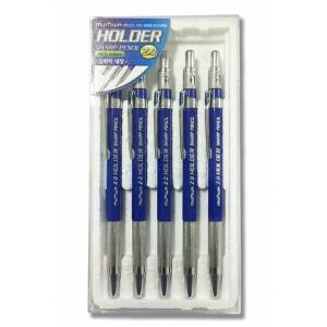 문화연필 홀더펜 샤프펜 B 2.0mm 5개입