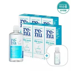 [공식] 바슈롬 리뉴 센서티브 렌즈세척액 355ml x6개 (+60ml선물)