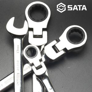 사타(SATA) 플렉시블 기어렌치 13mm 자동스패너 깔깔이 라쳇렌치 몽키 자동차공구