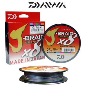 다이와 제이 브레이드 8합사 150m /300m (0.6호~6호) 멀티 컬러 고급형 합사
