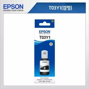 엡손 Epson 정품 잉크 T03Y100 검정잉크 L4150,L4160,L6160,L6170,L6190
