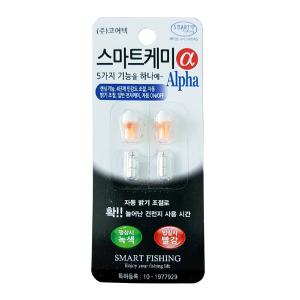 스마트케미 알파 오메가 전자케미 입질감지 케미 민물낚시