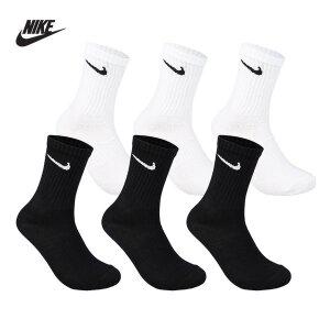 [나이키]정품 당일배송 나이키 에브리데이 크루 삭스 중목 발목양말 (3팩세트) 블랙 화이트 2종택일