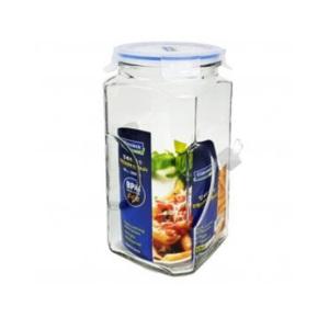 글라스락 사각 캐니스터 2개묶음 1.5L 2L 3L 손잡이 3L 유리 밀폐용기 매실청병 과실주병 담금주병