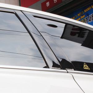 소나타YF B필러 미러플레이트(6p) / 기둥몰딩 고광택 블랙몰딩