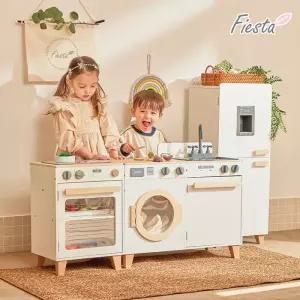 우드 주방놀이 우든쉐프 우디화이트