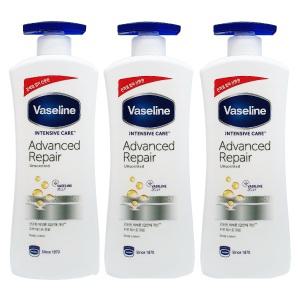 바세린 어드밴스드 리페어 로션 600ml 3개팩