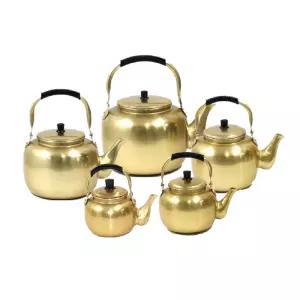 KR리빙 국내생산 막걸리 황주전자 추억먹은 양은 주전자 1L