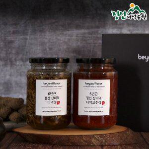 프리미엄 더덕선물세트 3호(더덕고추장400g+더덕청500g)