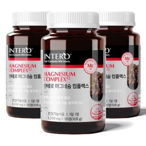 고함량 마그네슘 콤플렉스 3개 (총9개월분) 인테로
