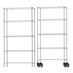 메탈선반 수납 정리 철제 조립식 베란다 주방 창고 이동식 선반 트롤리 펜트리 펜트리