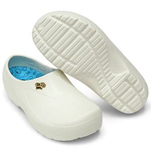 에스코피 조리화 SMT-15 화이트 / 미끄럼방지 주방화 주방신발