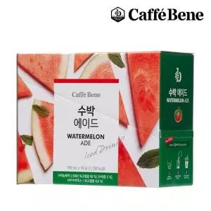 [카페베네] 수박에이드 파우치 10팩 (190ml x 10팩)