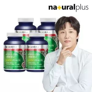 [내츄럴플러스] 스피루리나 180정 4병 12개월분 / 피부건강 항산화