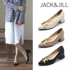 [잭앤질] 뾰족코 골드펌프스 265 빅사이즈(JC1502)