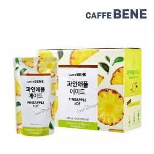 [카페베네] 파인애플에이드 파우치 (190ml x 10팩)