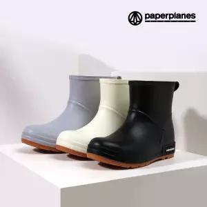 [페이퍼플레인]남녀공용 레인부츠 패션장화 미들부츠 방수장화  PP1529