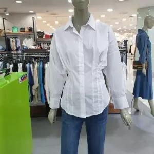 시슬리/애플아울렛/직수입 코르셋 셔츠 1F-51T35QF17