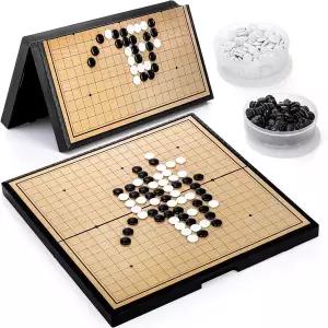 자석바둑 보드게임 마그네틱 휴대용바둑 25x25cm B081