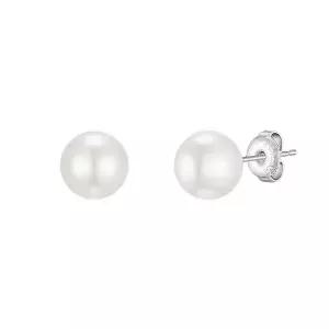 [아이유 PICK] LALA J 진주 귀걸이 8mm (JJLJEI1BS321SW000)