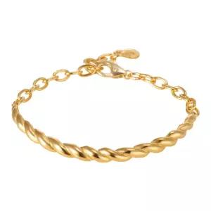 [한국금다이아몬드] 여자 순금 팔찌 체인 뱅글 크루아상 24K 11.25g 18K장식