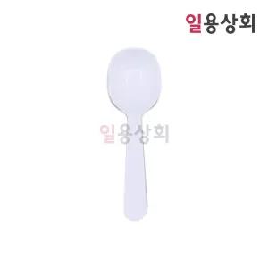 미니 일회용 스푼 TY PP 110mm 벌크포장 2000개 백색