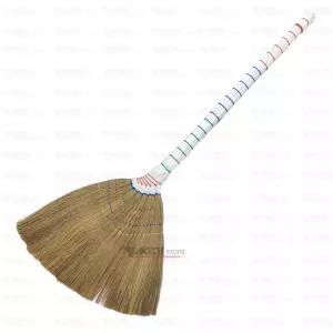 백색 갈대비/ 미용실빗자루 롱자루 싸리비 수수빗자루