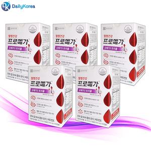 종근당건강 프로메가 오메가3 트리플 654mg x 60캡슐 5박스 비타민E 혈행건강 기억력 눈건조 D