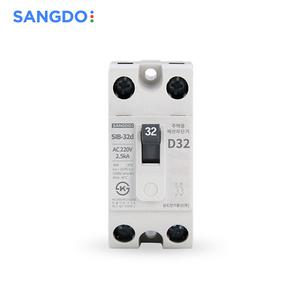상도 주택용 배선차단기 SIB-32d 소형 (16A 20A 32A) 전기차단 배선차단 분전함 분전반 주택용차단기