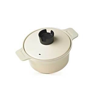 글라스락 셰프토프 캥거루 풀인덕션 냄비, 아이보리, 20cm, 1개