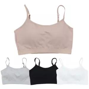 편한 면 브라 부드러운 탑 노와이어 고정캡 스트랩 스포츠 끈조절 브라렛  5085