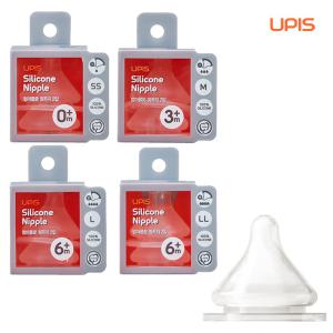 유피스 엄마품애 젖병젖꼭지 SS/M/L/LL (2입) 택일 x 2개